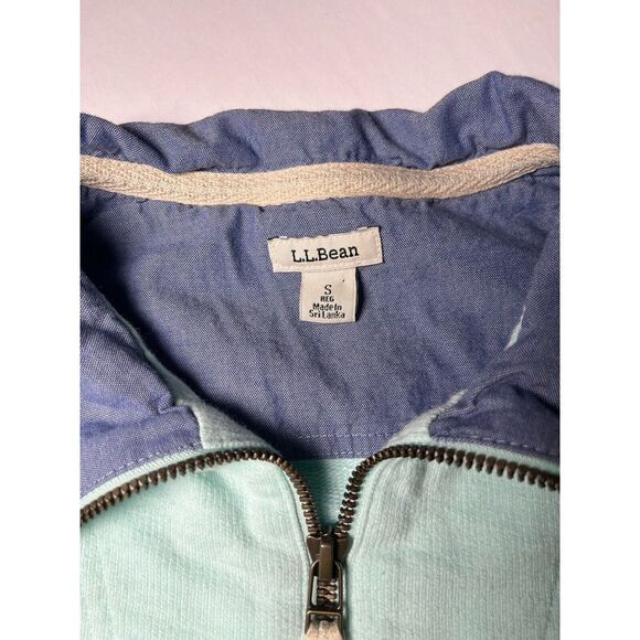 LL Bean Zip Up Sweater Men's Sz Small 100% Cotton - Picture 8 of 10